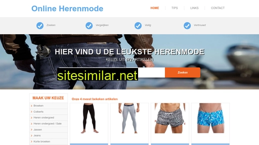 online-herenmode.nl alternative sites
