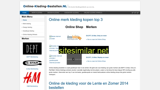 online-kleding-bestellen.nl alternative sites