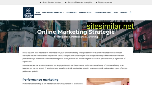 Online-marketingstrategie similar sites