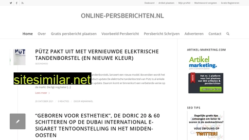 online-persberichten.nl alternative sites