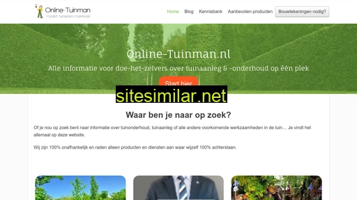 online-tuinman.nl alternative sites