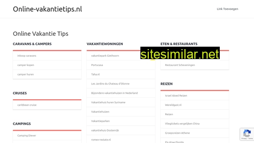online-vakantietips.nl alternative sites