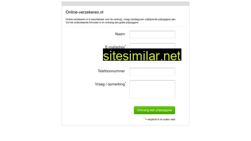 online-verzekeren.nl alternative sites