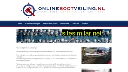 onlinebootveiling.nl alternative sites