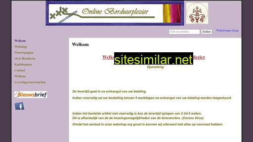 onlineborduurplezier.nl alternative sites