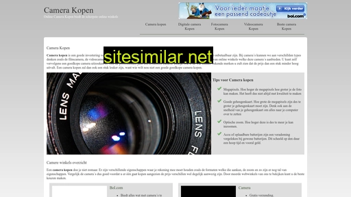 onlinecamerakopen.nl alternative sites