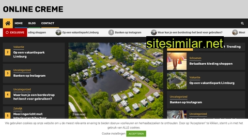 onlinecreme.nl alternative sites