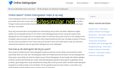 onlinedatingwijzer.nl alternative sites
