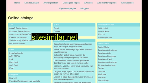 onlineetalage.nl alternative sites
