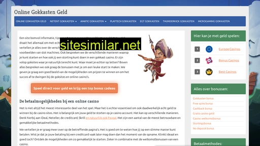 onlinegokkastengeld.nl alternative sites