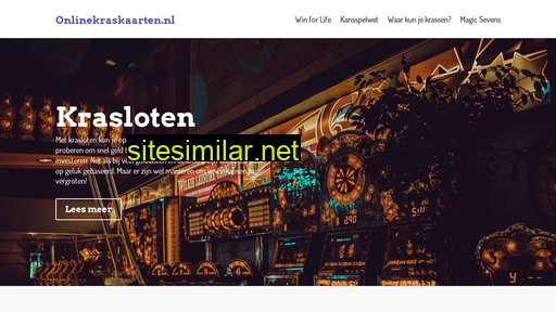 onlinekraskaarten.nl alternative sites