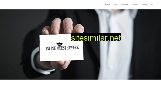 onlinemeesterwerk.nl alternative sites