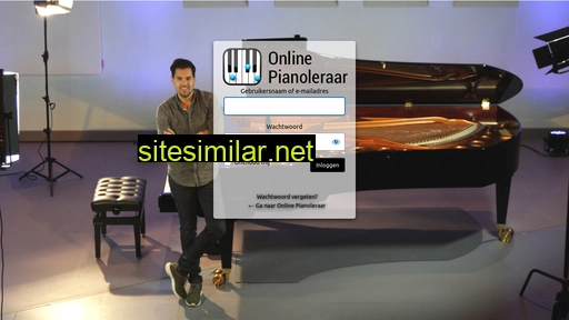 onlinepianoleraar.nl alternative sites