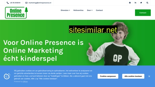 Onlinepresence similar sites