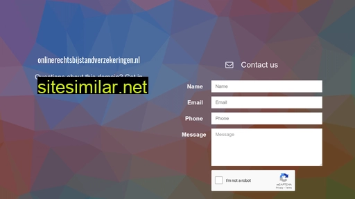 onlinerechtsbijstandverzekeringen.nl alternative sites