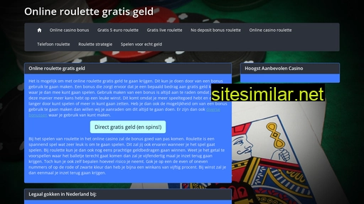 onlineroulettegratisgeld.nl alternative sites