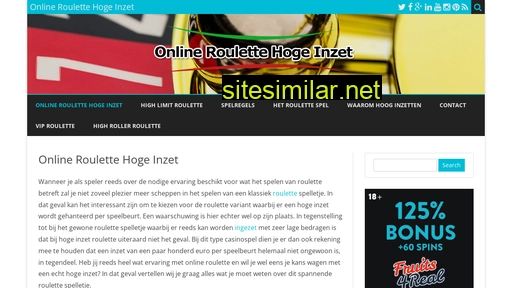onlineroulettehogeinzet.nl alternative sites