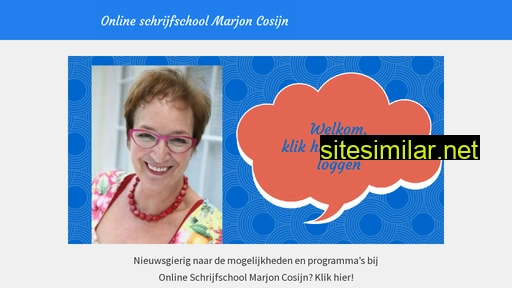 onlineschrijfschoolmarjoncosijn.nl alternative sites