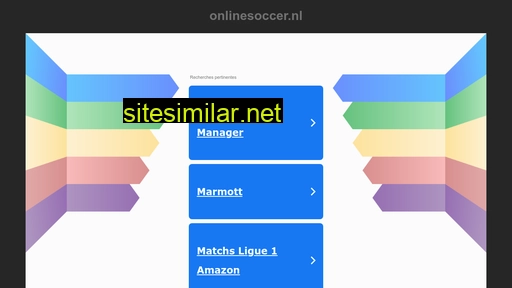 onlinesoccer.nl alternative sites
