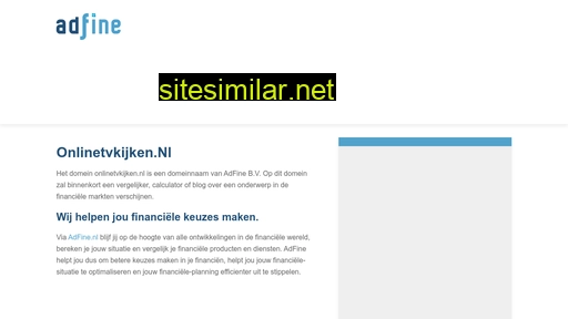 onlinetvkijken.nl alternative sites