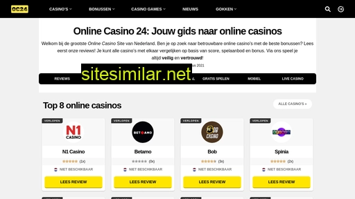 onlinecasino24.nl alternative sites