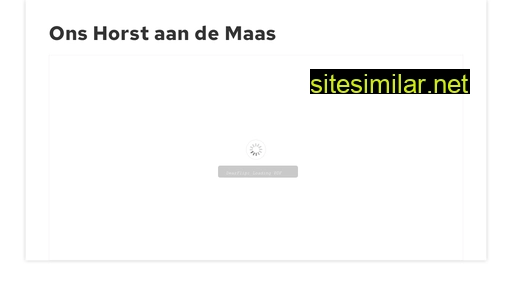 onshorstaandemaas.nl alternative sites