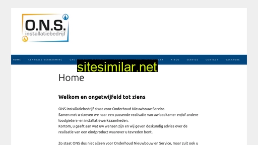 onsinstallatiebedrijf.nl alternative sites