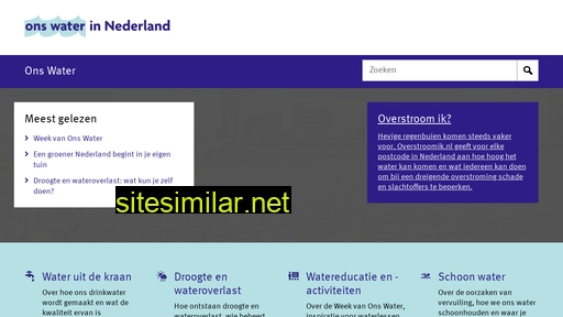 onswater.nl alternative sites