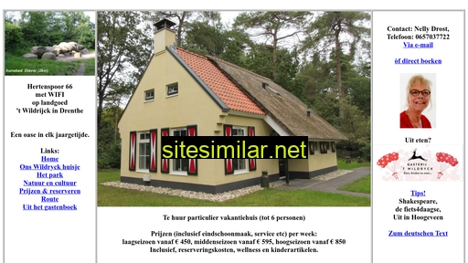 ons-wildryck-huisje.nl alternative sites