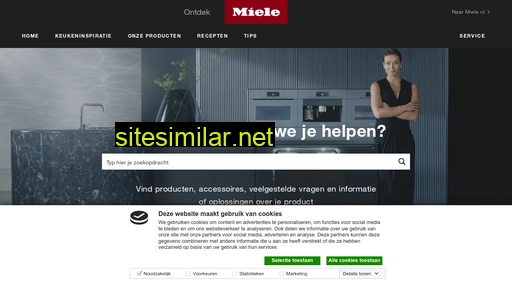 ontdek.miele.nl alternative sites