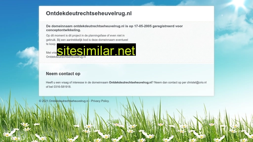 ontdekdeutrechtseheuvelrug.nl alternative sites