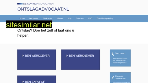 ontslagadvocaat.nl alternative sites