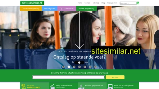 ontslagwinkel.nl alternative sites