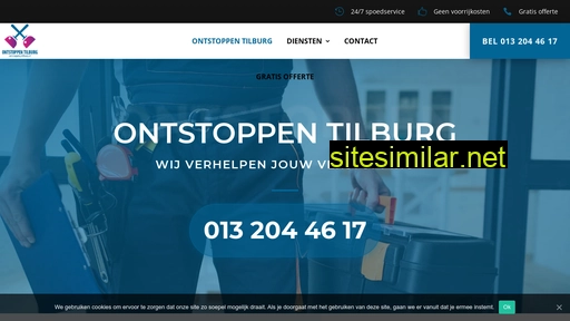 ontstopping-tilburg.nl alternative sites