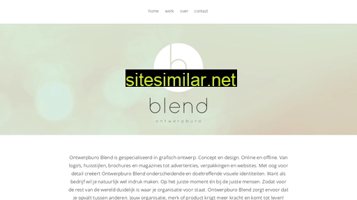 ontwerpburoblend.nl alternative sites