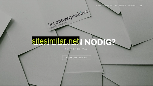 ontwerpkabinet.nl alternative sites