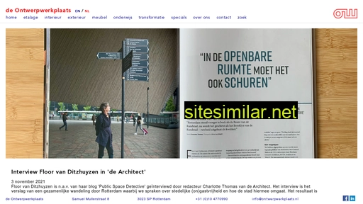 ontwerpwerkplaats.nl alternative sites