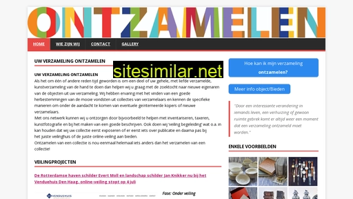 ontzamelen.nl alternative sites