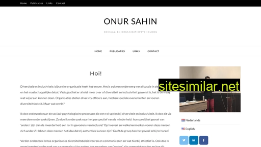 onursahin.nl alternative sites