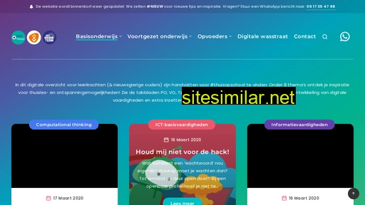 onwijsdigiwijs.nl alternative sites