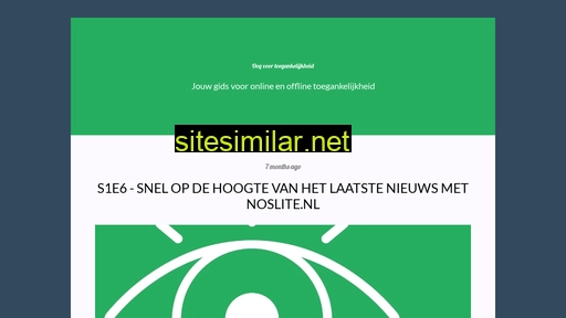 oogvoortoegankelijkheid.nl alternative sites
