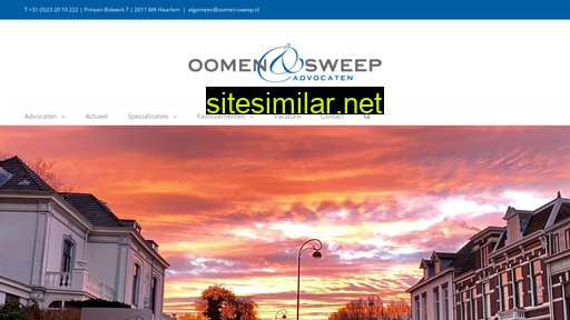Oomen-sweep similar sites
