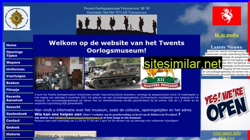 oorlogsmuseumvriezenveen.nl alternative sites