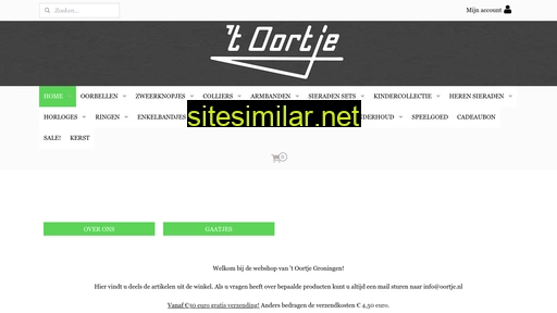 Oortjewebshop similar sites