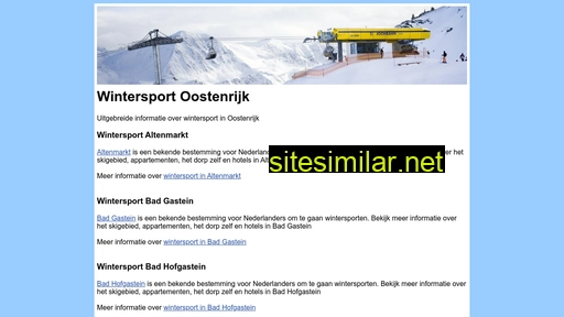 oostenrijk-wintersporten.nl alternative sites
