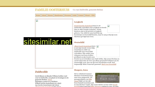 oosterhuisweb.nl alternative sites