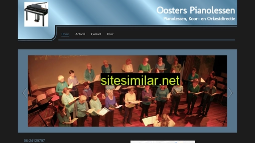 oosterspianolessen.nl alternative sites