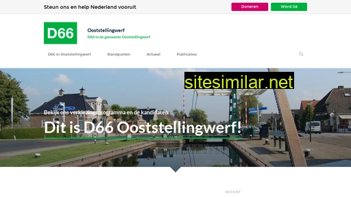 ooststellingwerf.d66.nl alternative sites