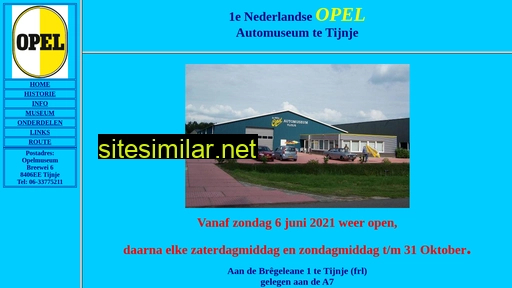 opelmuseum.nl alternative sites