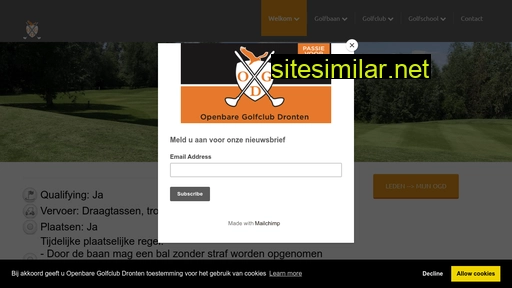 openbaregolfclubdronten.nl alternative sites